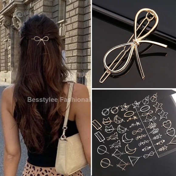 🍀Beautiful metal hair clips🍀 - Picture 9 of 9